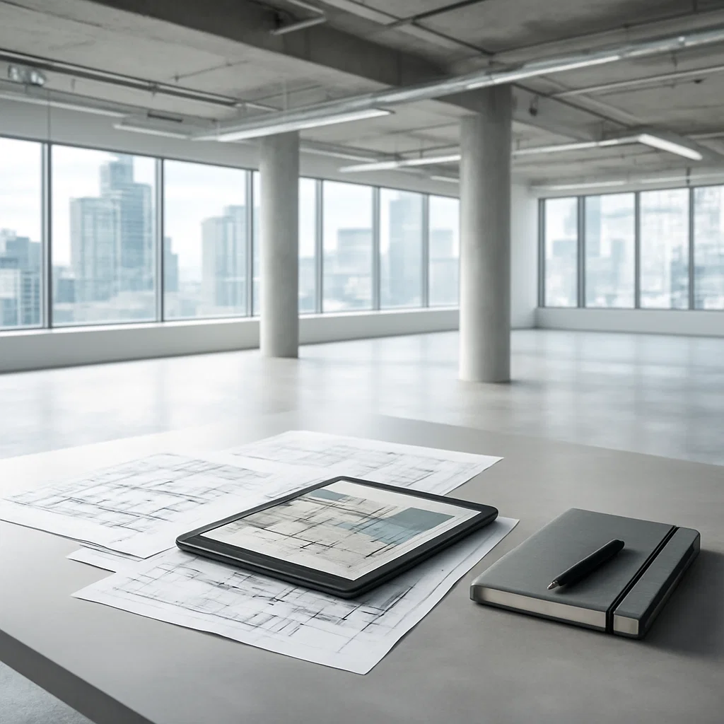 Erhvervslokale der står klar til udlejning