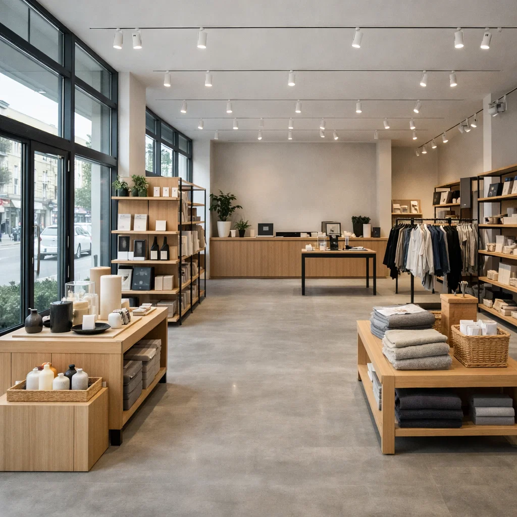 Sådan indretter du din butik