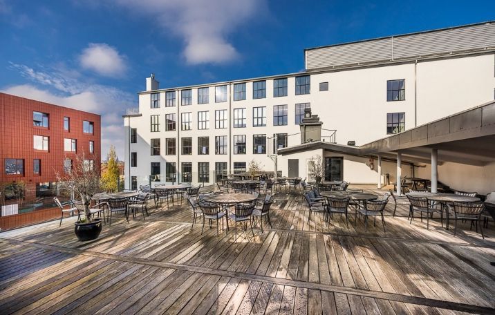 Kontor til leje på Holmbladsgade 133 med fælles kantine og terrasse med udsigt over København
